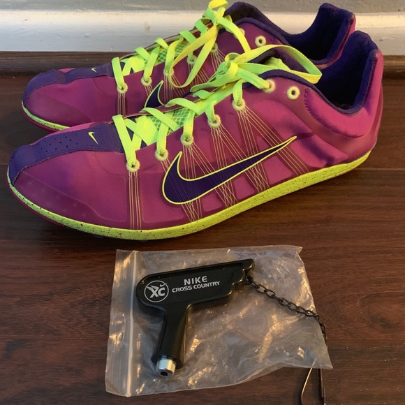 Nike Other - NIKE Victory XC Cross Country Vivid Volt 10.5